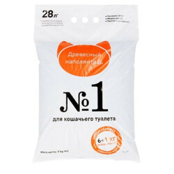 SuperCat. Наповнювач №1 деревний 7кг( 4823089305110)