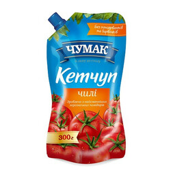 Чумак. Кетчуп "Чилі", 400г(4820001355857)