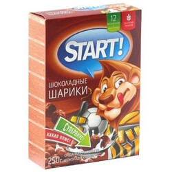 Start. Шарики с какао 75гр(4820008125774)