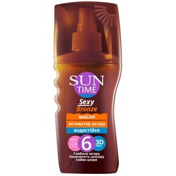 Біокон. Масло Біокон Sun Time SPF 6 Sexy Bronze Активатор засмаги 150 мл (4820064561868)