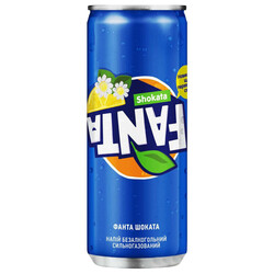 Fanta. Напиток сокосодержащий Shokata 0,33л ж.б (5449000249661)