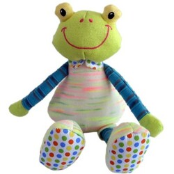 Family-Fun. Мягкая игрушка семья Конфеттюшек Лягушонок Квакки, 18 см (142213)