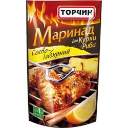Торчин. Маринад соєво-імбирний для курки і риби 160 г(7613036655835)
