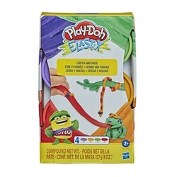 Play - Doh. Набір пластиліну Elastix Джунглі, 4 кольори(5010993727872)