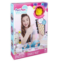 Pom Pom Wow!.  Ігровий набір ГЛАМУР(55 помпонів з люрексом, 6 кольорів) (48527 - PPW)