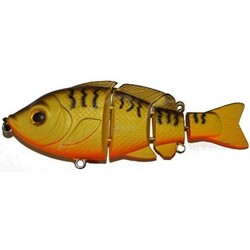 Reaction Strike. Джерк RevBluegill 3,5" 9см 18г slow fall Firetiger(1695.01.03)