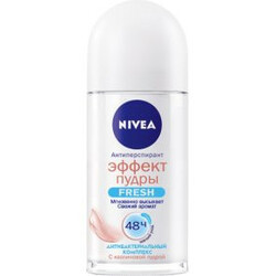 Nivea. Дезодорант кулька Fresh Ефект пудри антипер 50 мл   (4005900535566)