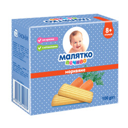 Малятко. Детcкое печенье морковное 100 г (4820123510929)