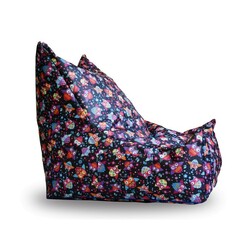 Tia - sport. Безкаркасне крісло Вільнюс принт Сови 90х75х70 см(sm - 0868)