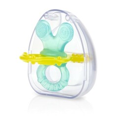 Nuby. Силіконовий прорезыватель, 3мес+  (6826ear)