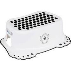 Tega Подставка для ног антискользящая "Royal" (5902963010575) Бело-черная