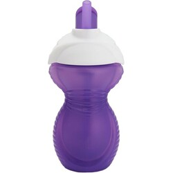 Munchkin. Пляшка Click Lock, що не проливається, 266 мл Фіолетова(2900990791422)