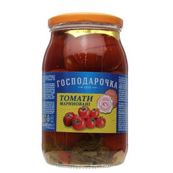 Держподаруночка. Томати мариновані 885 гр(4820024798754)