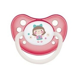 Canpol babies. Силиконовая анатомическая пустышка "Toys", 18мес+ (23/258)