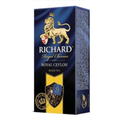 Richard . Чай чорний Richard English Breakfast 25*2г/уп(4820018738032)