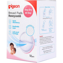 Pigeon. Вкладыши для бюстгальтера одноразовые, 12 шт  (165839)