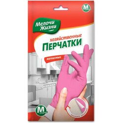 Дрібниці життя. Рукавички латексні "Пані" S(9556073113112)