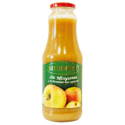 Бессарабка. Сок яблочный с мякотью 1л(4820105083571)