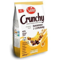 Sante. Кранчи с бананом и шоколадом 350 гр(5900617012661)