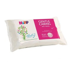 HIPP "Дитячі вологі серветки з бавовною", 56 шт.(9690)