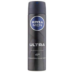 Nivea. Дезодорант Men Ultra антиперспирант 50 мл   (4005900495679)