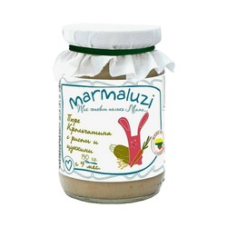 Marmaluzi. Кролятина с рисом и цукини, 190г (140148)