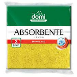 Domi. Салфетки губчатые  3шт в уп ( 4823017400696)