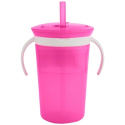Munchkin.Чашка Munchkin Snack and Sip рожева(5019090124607)