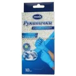 Премія. Перчатки одноразовые  нитриловые M ( 4824034042081)