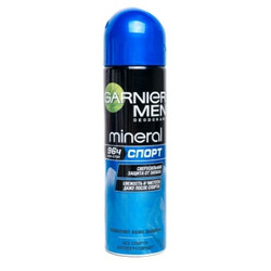 Garnier. Дезодорант-спрей Men Мінерал Спорт 150мл(3600541254664)