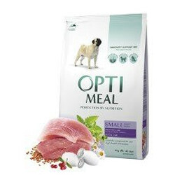 Optimeal. Корм для собак малых пород, утка сухой 4 кг (4820083905537)