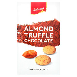 Любимов. Конфеты Truff миндаль у белом трюфеле 100гр(4820075504793)