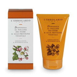 Lerbolario. Крем після загару з Квітковим пилком і Рослинними білками, 125мл(8022328500927)