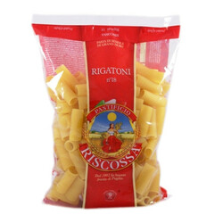 Riscossa. Вироби макаронні Riscossa Рігатоні Труби №18 500 г(8011780009185)