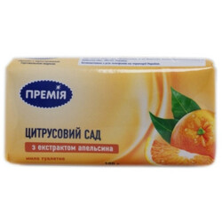 Премія. Мило туалетне Цитрусовий сад 100г   (4824034004928)