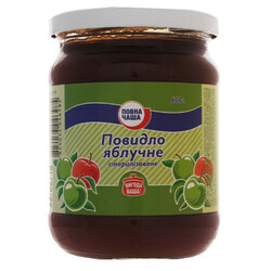 Повна Чаша. Повидло Яблочное стерилиз первого гатунку 600г (4824034046485)