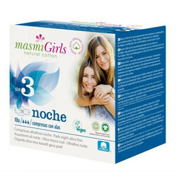 Masmi. Прокладення GIRL ультратонкі гігієнічні для підлітків або для незначних виділень(8432984001643)