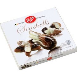 Trefin. Конфеты ракушки с пралине черный и молочный шоколад 200гр (5410381122508)