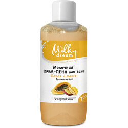 Milky Dream. Молочна крем-піна для ванни "Папайя і манго", 1000 мл(300264)