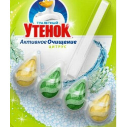 Туалетный Утенок. Средство для унитаза Цитрус подвесной 38г (5000204028485)