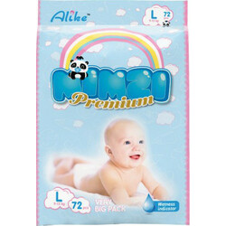 Mimzi. Подгузники Mimzi L (9-13 кг) 72 шт (800098)