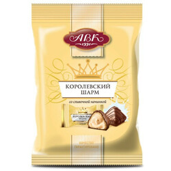 АВК. Конфеты Шарм Королевский с сливочной начинкой 113г(4823085703644)