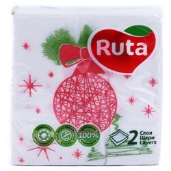 Ruta. Салфетки Art Double Luxe "Новогодние",  40 шт. (745001)