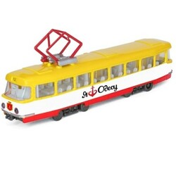 Технопарк. Модель - ГОРОДСКОЙ ТРАМВАЙ ОДЕССА (свет, озвуч. укр. яз.) (SB-17-16WB-O)