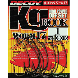 Decoy. Крючок Kg Hook №6 (9 шт в уп) (1562.01.54)