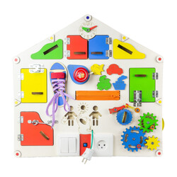 GoodPlay. Дошка будинок велика розвиваюча 55х52х11 з підсвічуванням(D004)