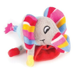 Happy Snail. Іграшка-брязкальце на ручку Слоненя Джамбо(4690462614943)