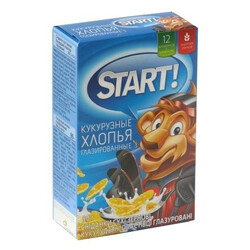 Start. Хлопья кукурузные глазированные 90гр(9865060014784)