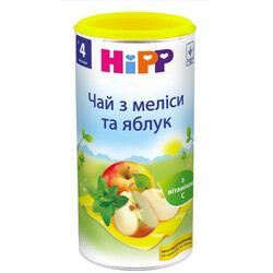 HIPP.  "Чай з меліси і яблук", 200 г(9062300104407)