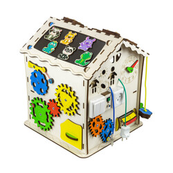 GoodPlay. Будиночок розвиваючий 30х30х40 з підсвічуванням(B008)